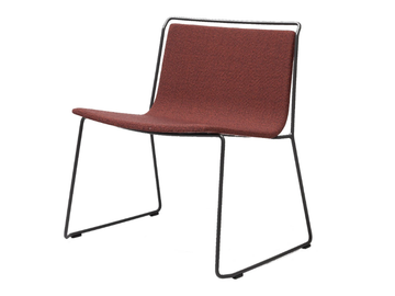 ALO XL - Stackable sled base chair by ONDARRETA
