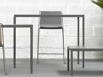 DRY 90 - Steel high table by ONDARRETA