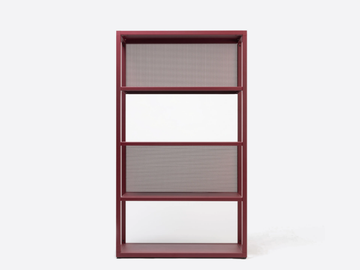 DRY MODULE 4 - Open double-sided sectional bookcase by ONDARRETA