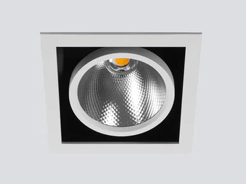 CARDAN 90.1 - Recessed LED square spotlight by ONOK Lighting