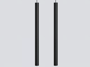 CLICK TUBE 25 - Aluminium pendant lamp by ONOK Lighting