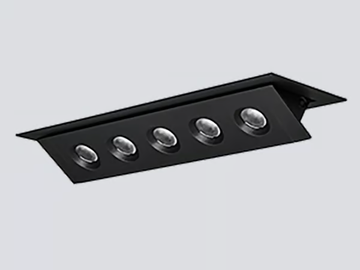 DOT TILT - Recessed LED adjustable spotlight by ONOK Lighting