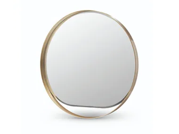 GYSELLE - Round wall-mounted framed mirror by OPERA CONTEMPORARY