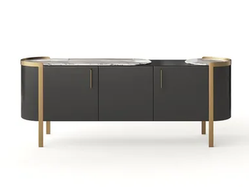 NEW DORIS - Wooden sideboard by OPERA CONTEMPORARY