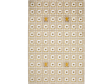 CEILING - Patterned rectangular velvet rug by Opinion Ciatti