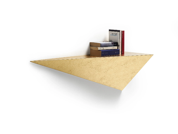 HENRI III IV - Glossy steel wall shelf by Opinion Ciatti