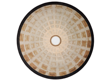 NEW SACRESTY DOME - Round velvet rug by Opinion Ciatti