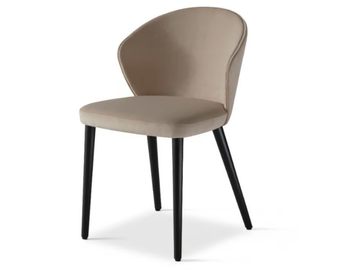 MEGGIE 630 - Upholstered velvet chair by Origins 1971