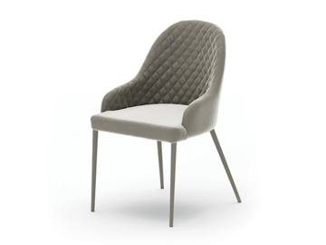 BETTA - Upholstered fabric chair by Ozzio Italia