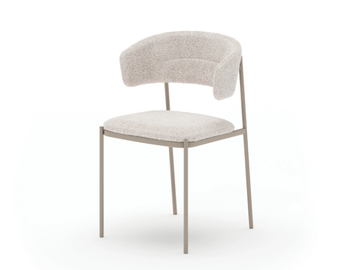 EGO BR - Upholstered chair by Ozzio Italia