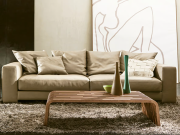 MILLERIGHE - Low solid wood coffee table by Pacini & Cappellini