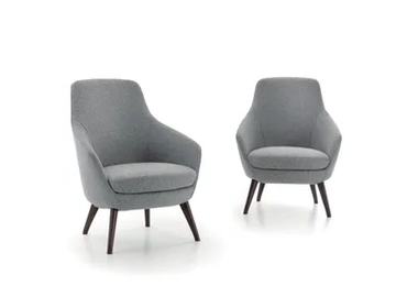 SPRING - Upholstered armchair by Pacini & Cappellini