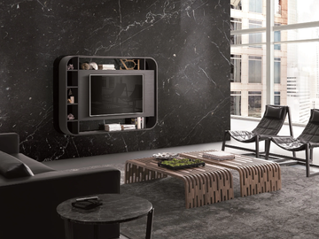VISION TV - TV cabinet with shelves by Pacini & Cappellini