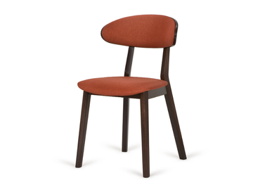 A-LOF-4238 - Upholstered wooden chair open back by Paged