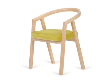A-SENDI - Beech chair open back by Paged