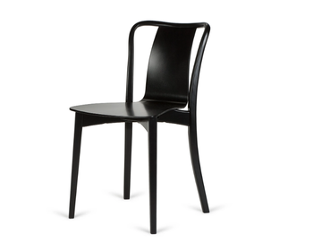 A-SWAN-8280 - Stackable beech chair by Paged