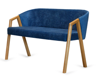 AIRES - Fabric small sofa by Paged