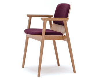 B-PROP-4395 - Beech chair with integrated cushion by Paged