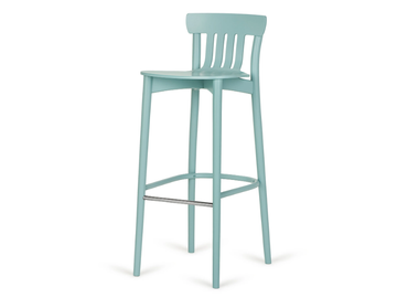 CORTE H-4311 - High stool with footrest by Paged