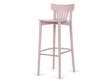 CORTE H-4312 - High stool with footrest by Paged