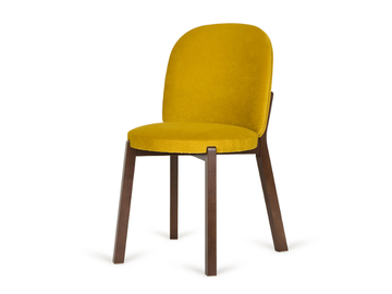 DOT - Upholstered fabric chair by Paged