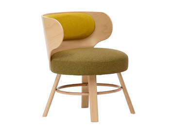 K2 B-2220 - Upholstered fabric easy chair by Paged