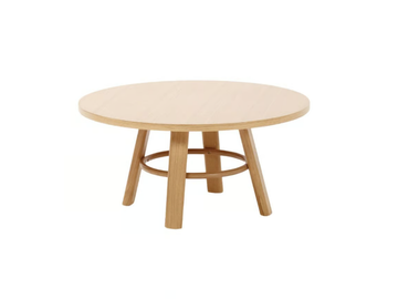 K2 S-2221 - Low round wooden coffee table by Paged