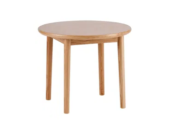 S-PROP FI 60 - Round beech coffee table by Paged