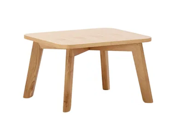 SK-DUB - Low rectangular oak coffee table by Paged