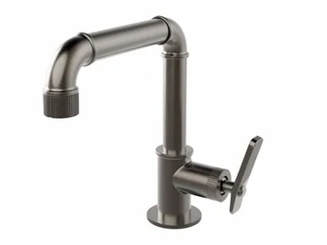 INDUSTRIAL GAS 79301110 - Single handle countertop washbasin mixer by PALAZZANI