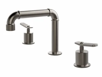 INDUSTRIAL GAS 79325510 - 3 hole countertop washbasin tap without waste by PALAZZANI