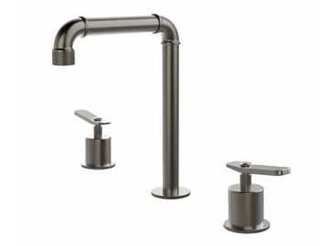 INDUSTRIAL GAS 79325610 - High 3 hole washbasin tap without waste by PALAZZANI