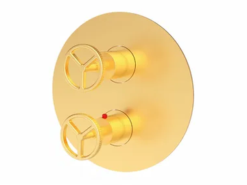 INDUSTRIAL JOB 78260410 - Thermostatic Recessed shower mixer by PALAZZANI