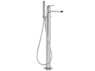 MIS 56117910 - Floor standing bathtub mixer with hand shower and diverter by PALAZZANI