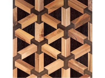 TRE-D LEGNO - Italian walnut, Wenge and Stained oak wall/floor tiles by Palazzo Morelli