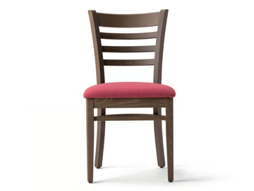 AMERICA 491.i2 - Beech chair with integrated cushion by Palma