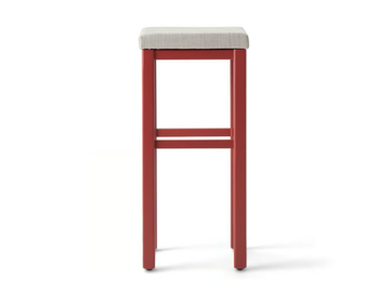 ANDREA 425C.i5 - High beech stool with footrest by Palma