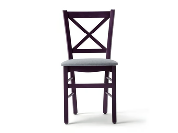 ATENA 42Q.i2 - Beech chair with integrated cushion by Palma