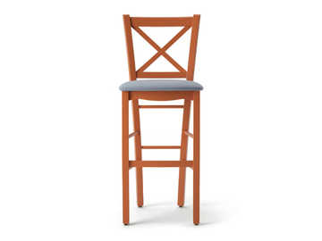 ATENA 42QJ.m2 - High beech stool with integrated cushion by Palma