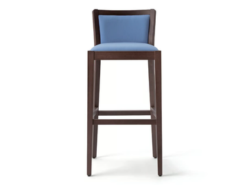 MOMA SOFT 472HI.I1 - Upholstered high beech stool by Palma