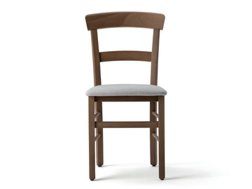 ROMA 42L.i2 - Beech chair with integrated cushion by Palma