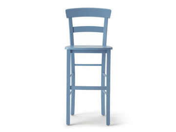 ROMA 42LJ.i2 - High beech stool with back by Palma