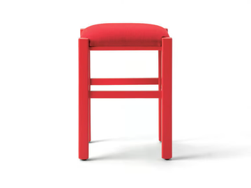RUSTICA 425Z.i1 - Low upholstered beech stool by Palma