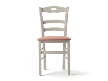 SAVOY 42B.i2 - Beech chair with integrated cushion by Palma