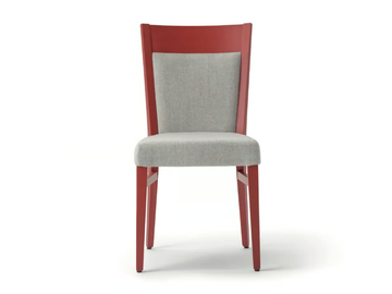 SOUL SOFT 472E.i4 - Upholstered beech chair by Palma