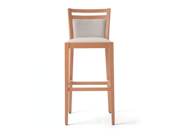 SURI 472FI.i1 - High upholstered beech stool by Palma