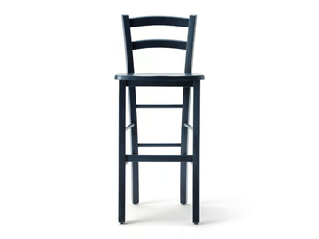 VENEZIA 42AA.m2 - High beech stool with back by Palma
