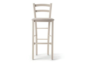 VENEZIA 42AI.i2 - High beech stool with back by Palma