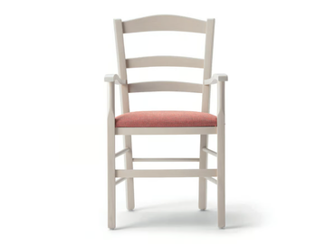 VENEZIA 42AP.i1 - Beech chair with armrests by Palma