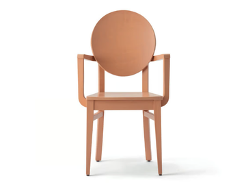 WOODY 49W.m2 - Medallion beech chair by Palma